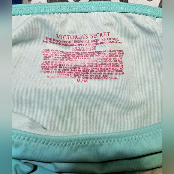 Victoria's Secret Teal Knockout Bikini Bottom, M - Picture 2 of 3